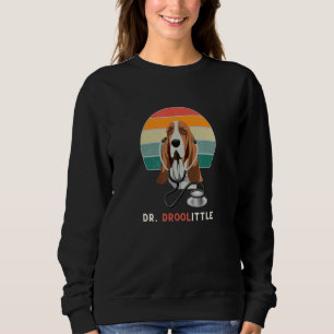 Basset Hound Drooling Dog Mannen Vrouwen Kinderen Trui