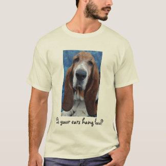 Basset Hound Ears Mannen T-Shirt