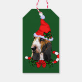 Basset Hound - Étiquettes cadeaux (Dos)