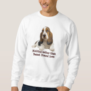 Basset Hound Fabulous Face Unisex Sweatshirt