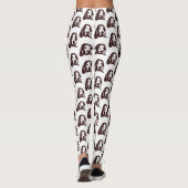 Basset Hound Face Leggings (Achterkant)