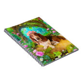 Basset Hound Garden Notitieboek (Rechterzijde)