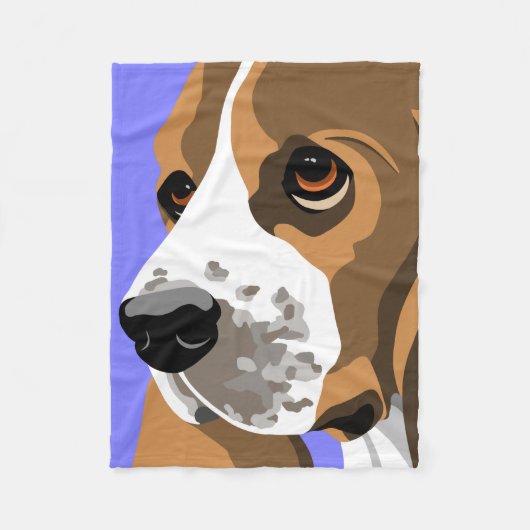 Basset Hound Gifts Fleece Deken (Voorkant)