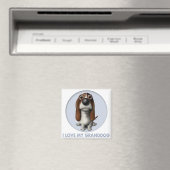 Basset Hound Granddog Magneet (Insitu (Vaatwasser))
