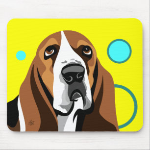 Basset Hound hond Muismat