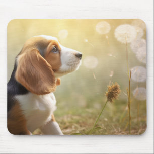 Basset Hound Hond Pet Animal Tranquil Muismat
