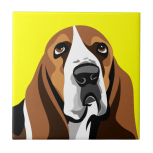 Basset Hound Hond Tegeltje