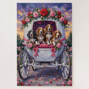 Basset Hound Hond Valentijnsdag Legpuzzel