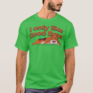 Basset Hound Hondenliefhebber Ik hou alleen van Go T-shirt