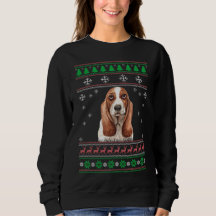 Basset Hound Hondenliefhebber Ugly Christmas Sweat
