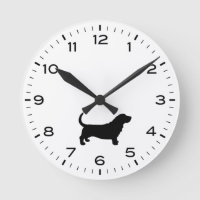 Basset Hound Hondenras Silhouette