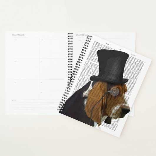 Basset Hound, Hound officiel et Casquette (Devant avec enveloppe)
