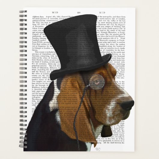 Basset Hound, Hound officiel et Casquette (Devant)