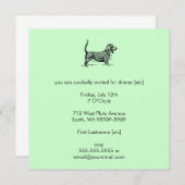 Basset_Hound Kaart (Voorkant / Achterkant)