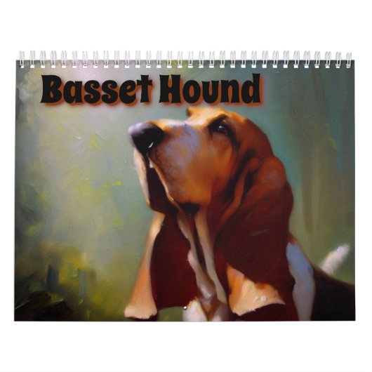 Basset Hound Kalender (Hoes)
