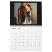 Basset Hound Kalender (Jan 2027)