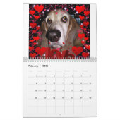 Basset hound-kalender kalender (Feb 2026)