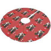 Basset Hound Kerst Vrolijk Kerstboom Rok (Gekanteld)