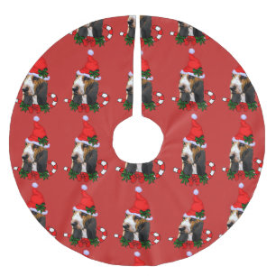 Basset Hound kerstavond Merry Kerstboom Rok