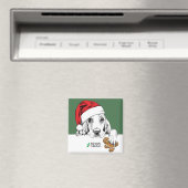 Basset Hound Kerstkoekje Magneet (Insitu (Vaatwasser))