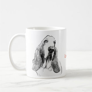 Basset hound koffiemok