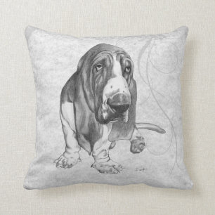 Basset Hound Kussen