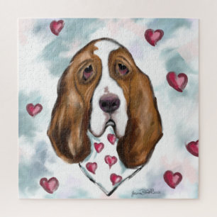 Basset Hound Legpuzzel