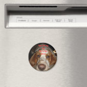 Basset Hound Magnet Magneet (Insitu (Vaatwasser))