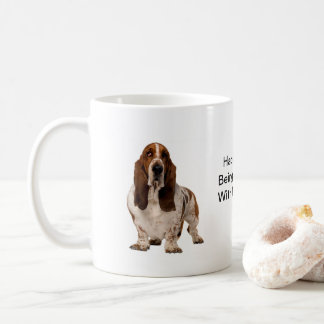 Basset Hound - "Member of the Family" Koffiemok