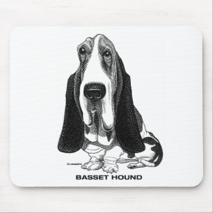 Basset Hound Mousepad Muismat
