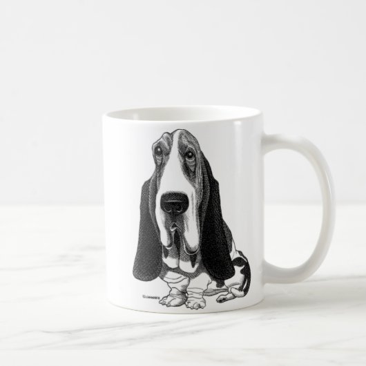 Basset Hound Mug (Droite)