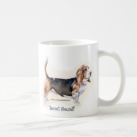 Basset Hound Mug (Droite)
