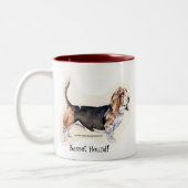 Basset Hound Mug (Gauche)