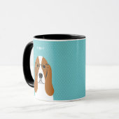 Basset Hound Mugs (Devant gauche)