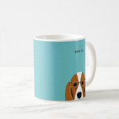 Basset Hound Mugs (Devant droit)