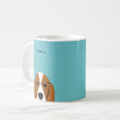 Basset Hound Mugs (Devant gauche)