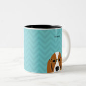 Basset Hound Mugs (Devant droit)