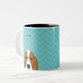 Basset Hound Mugs (Devant gauche)
