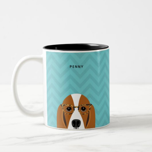 Basset Hound Mugs (Gauche)