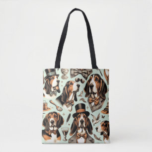 Basset Hound Naadloos Draagtas