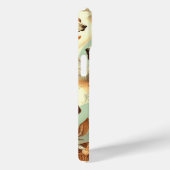  Basset Hound Naadloze Illustratie Case-Mate iPhone Case (Achterkant / Rechts)