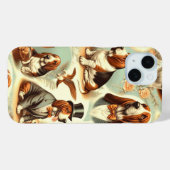  Basset Hound Naadloze Illustratie Case-Mate iPhone Case (Achterkant (horizontaal))
