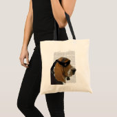 Basset Hound Ninja Tote Bag (Voorkant (product))