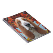 Basset Hound Notitieboek (Rechterzijde)