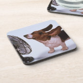 Basset Hound onderzetter (Linkerzijde)