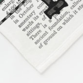 Basset Hound op fiets Fleece Deken (Hoek)