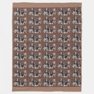 Basset Hound Plush Blanket Fleece Deken