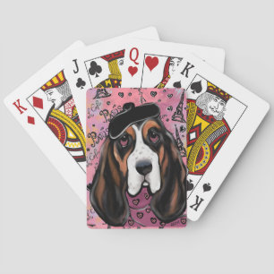Basset Hound Pokerkaarten