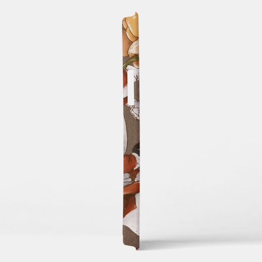 Basset Hound Pumpkin Oogstpatroon Case-Mate iPhone Case (Achterkant / Rechts)