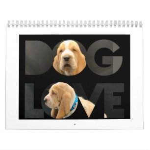 Basset hound puppy agenda kalender